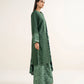 3 Piece - Embroidered Khaddar Suit
