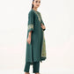 3 Piece - Embroidered Khaddar Suit
