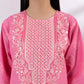 3 Piece - Embroidered Jacquard Suit