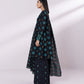 3 Piece - Embroidered Jacquard Suit