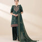 3 Piece - Embroidered Jacquard Suit