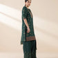 3 Piece - Embroidered Jacquard Suit
