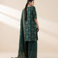 3 Piece - Embroidered Jacquard Suit