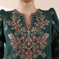3 Piece - Embroidered Jacquard Suit