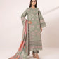 3 Piece - Embroidered Jacquard Suit