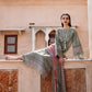 3 Piece - Embroidered Jacquard Suit
