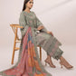 3 Piece - Embroidered Jacquard Suit