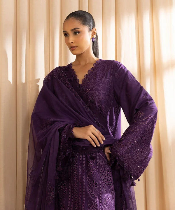 3 Piece - Embroidered Lawn Suit