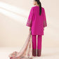 3 Piece - Embroidered Cotton Suit