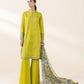 3 Piece - Embroidered Cotton Suit