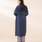 3 Piece - Embroidered Dobby Suit