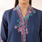 3 Piece - Embroidered Dobby Suit