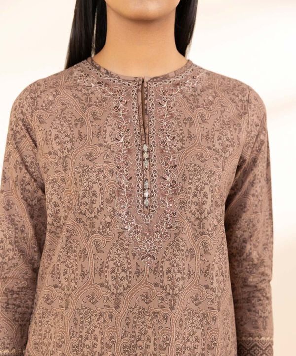 3 Piece - Embroidered Lawn Suit