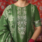 3 Piece - Embroidered Light Khaddar Suit