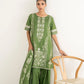 3 Piece - Embroidered Light Khaddar Suit