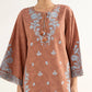 3 Piece - Embroidered Cotton Jacquard Suit