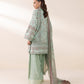 3 Piece - Embroidered Silk Suit