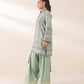 3 Piece - Embroidered Silk Suit