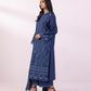 3 Piece - Embroidered Dobby Suit