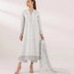 3 Piece - Embroidered Cambric Suit