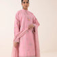 3 Piece - Embroidered Dobby Suit