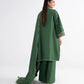 3 Piece - Embroidered Khaddar Suit