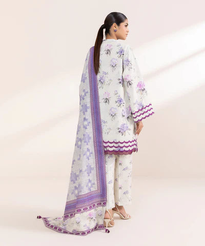 2 Piece - Printed Cambric Suit