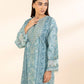 2 Piece - Embroidered Light Khaddar Suit