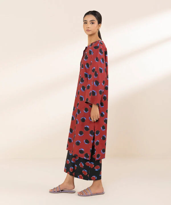 Printed Cotton Viscose Shirt