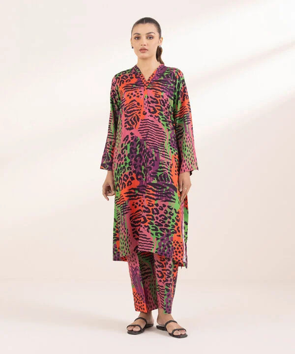 Printed Arabic Lawn Shirt