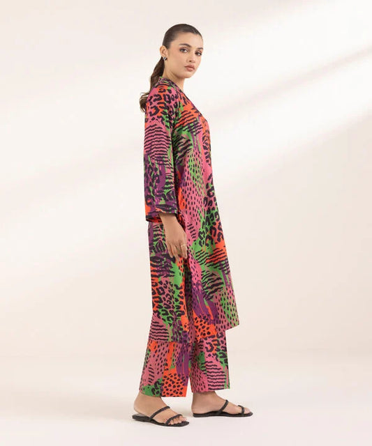 Printed Arabic Lawn Shirt