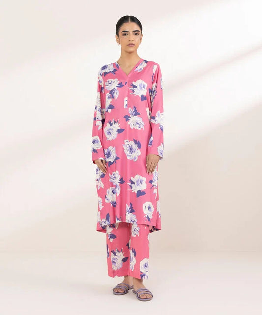 Printed Arabic Lawn Shirt