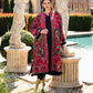 Embroidered Front-Open Jacket