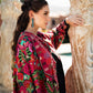 Embroidered Front-Open Jacket