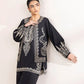 Embroidered Front Open Jacket