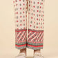 Printed Cambric Straight Pants