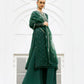 3 Piece - Embroidered Raw Silk Suit