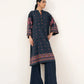 2 Piece - Printed Cotton Suit