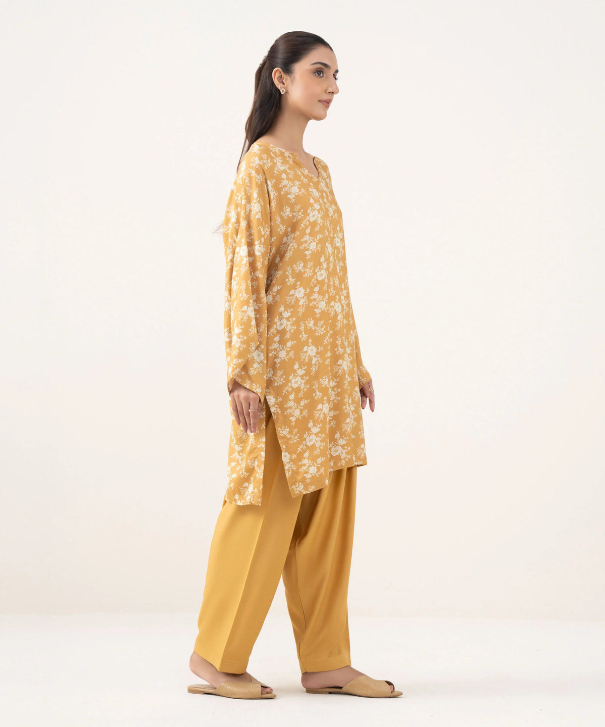 Printed Linen Viscose Shirt