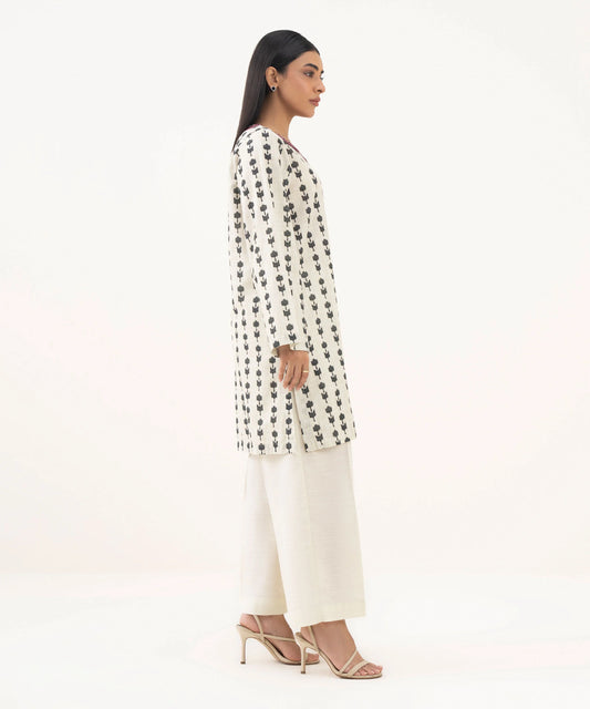 Embroidered Light Khaddar Shirt