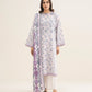3 Piece - Printed Khaddar Suit