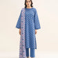 3 Piece - Printed Khaddar Suit