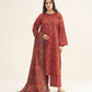 3 Piece - Printed Khaddar Suit