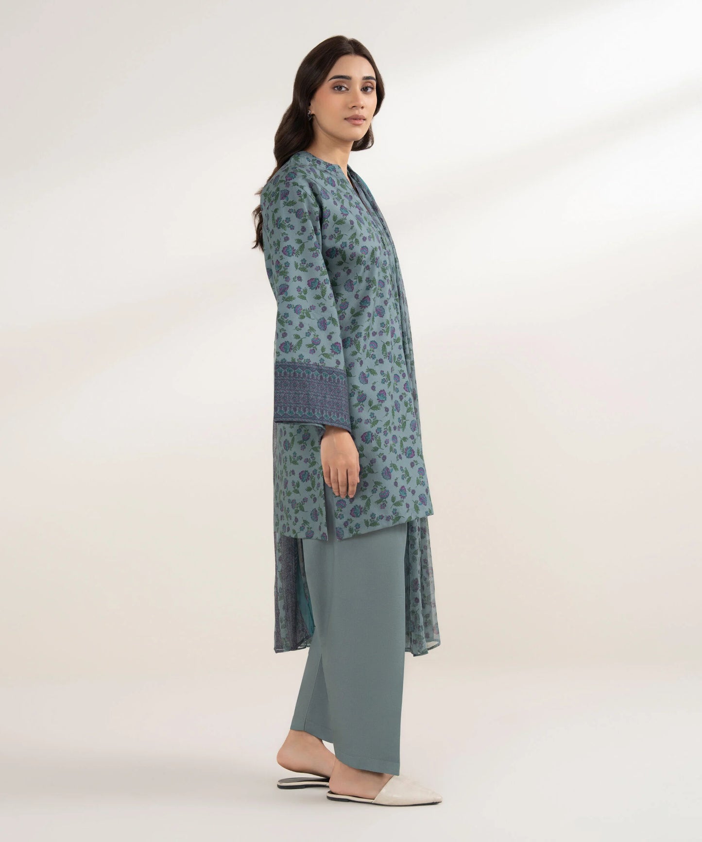3 Piece - Printed Lawn Suit