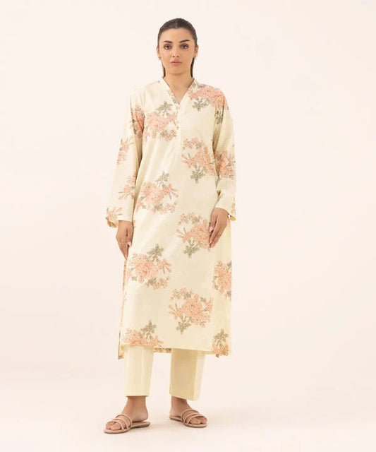 Printed Crosshatch Shirt