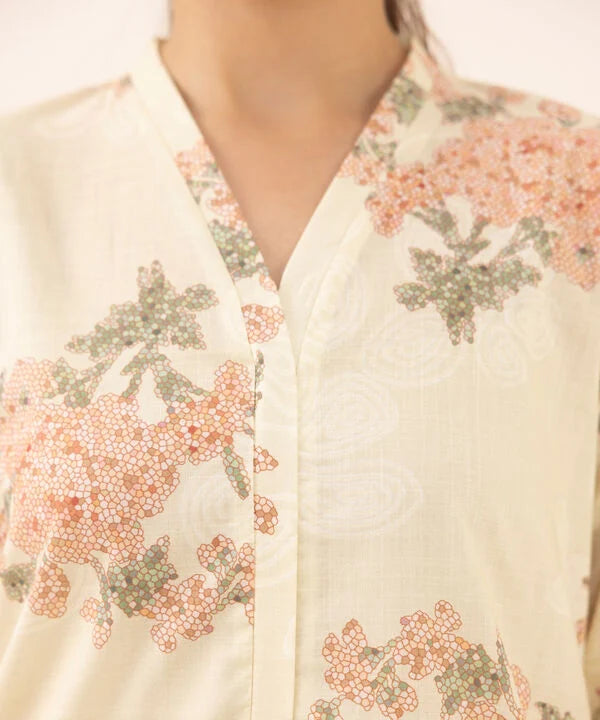Printed Crosshatch Shirt