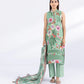 3 Piece - Embroidered Cambric Suit