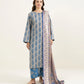 3 Piece - Printed Khaddar Suit