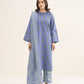 3 Piece - Printed Khaddar Suit