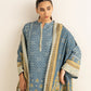 3 Piece - Printed Cotton Suit